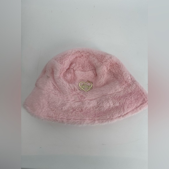 Juicy Couture Other - New Juicy Couture™ ~ PALE PINK ~ FAUX FUR Kids' One Size Fits Most Bucket Hat